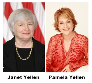 Janet Yellen and Pamela Yellen