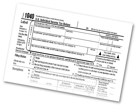 Income Tax Form 1040
