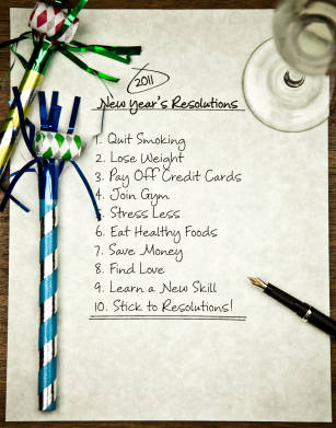 New Year's Resolutions New Year's Resolutions