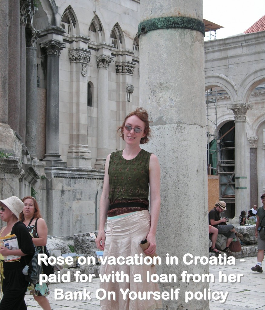 Rose on vacation in croatia