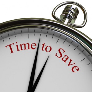 Time to save Time to save